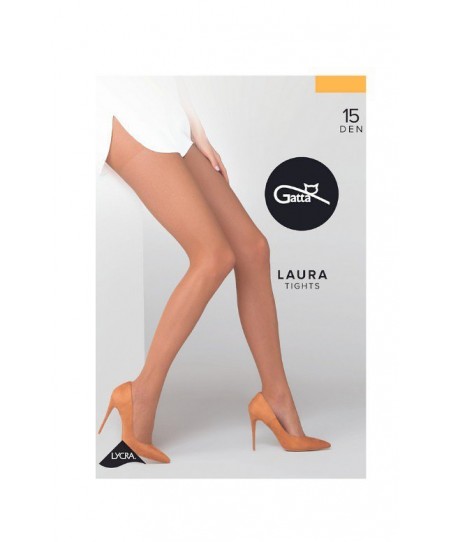 Gatta Laura 15 den 5-XL, 3-Max punčochové kalhoty