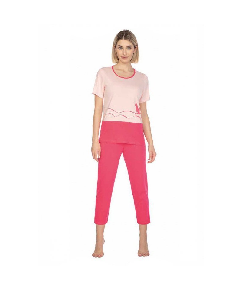 Regina 663 K dámské pyžamo, XL, růžová