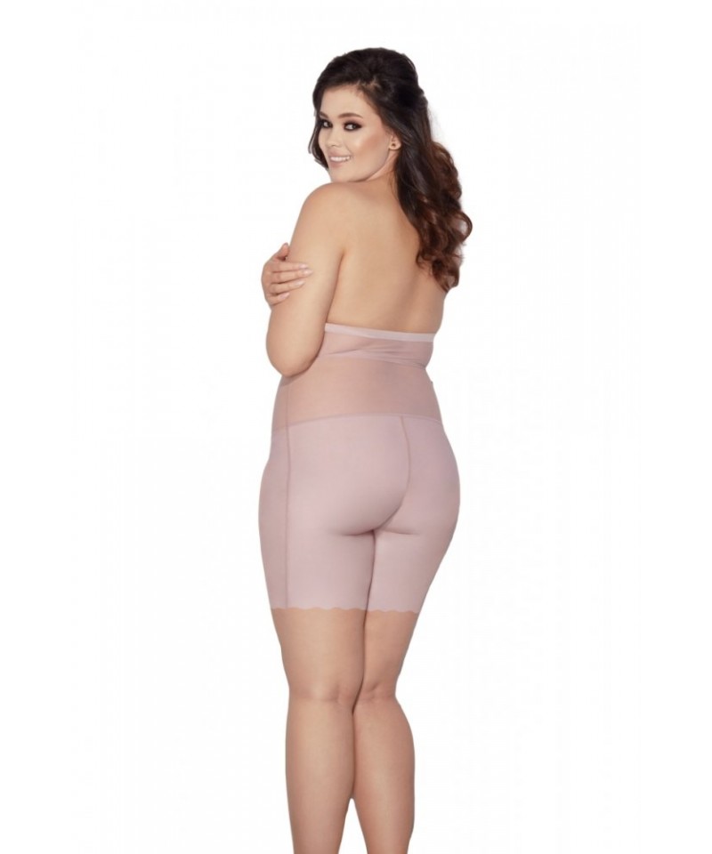 Mitex Glam Form Low plus zeštíhlující dámské kalhoty, 3XL, powder pink/odc.różowego