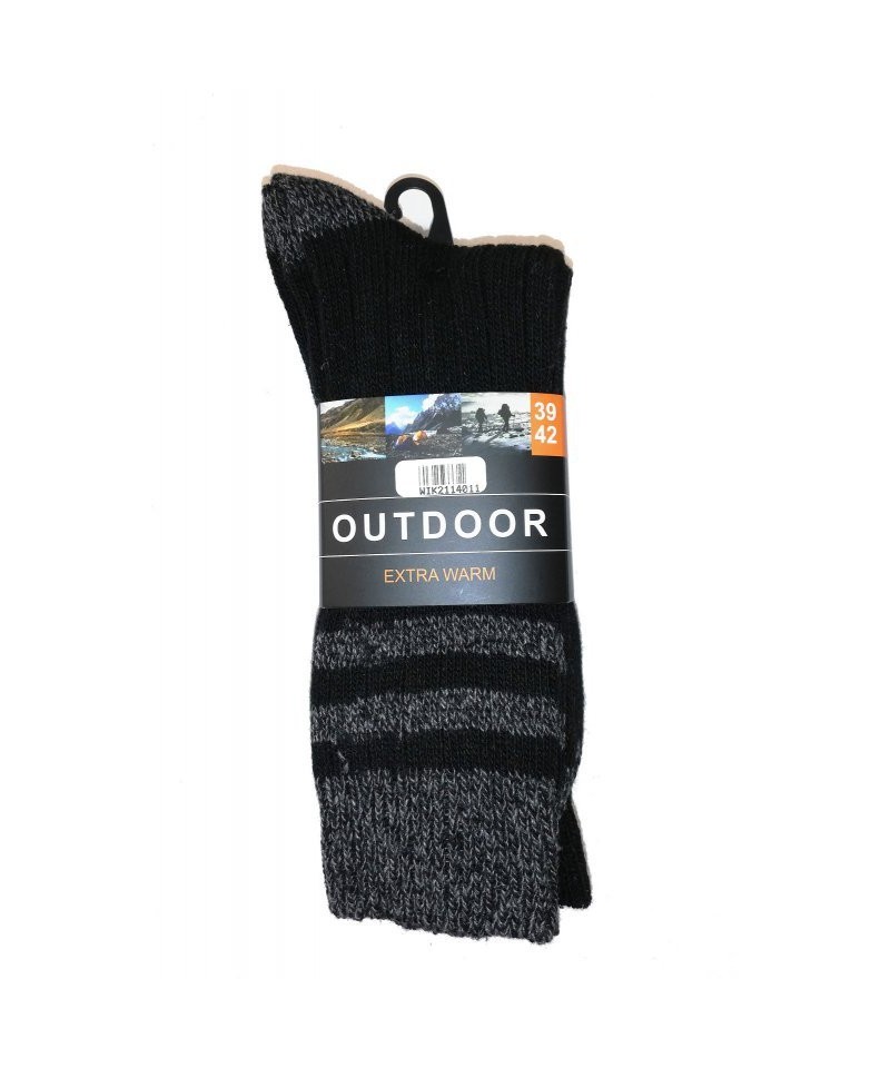 WiK Outdoor Extrawarm 21140 A\'3 pánské ponožky, 39-42, šedá světlý-šedá