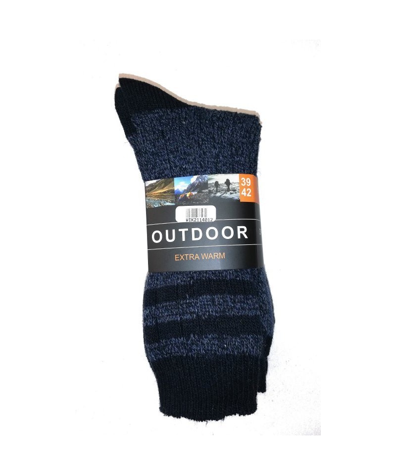 WiK Outdoor Extrawarm 21140 A'3 pánské ponožky, 39-42, modrá-jeans