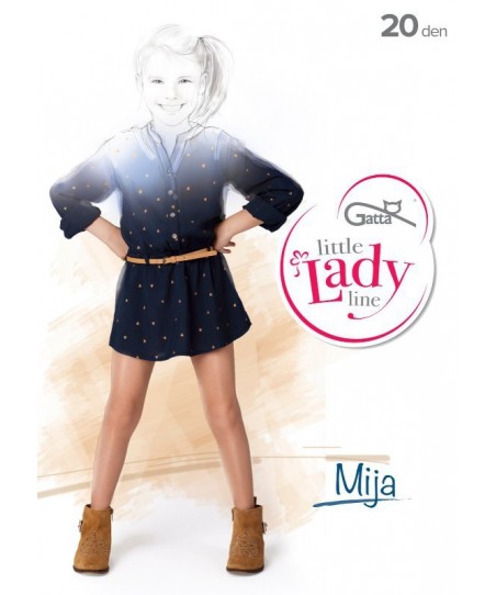 Gatta Little Lady Mija 116-158 20 den Punčochové kalhoty