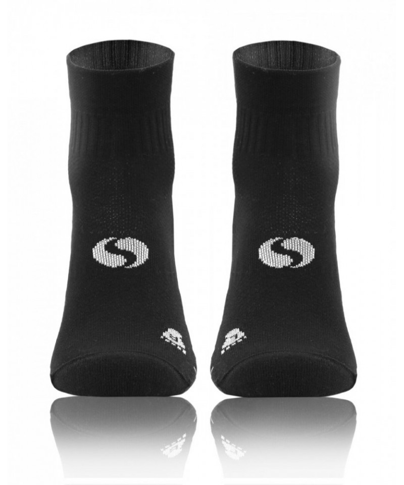 Sesto Senso Frotte Sport Socks černé Ponožky, 43-47, černá