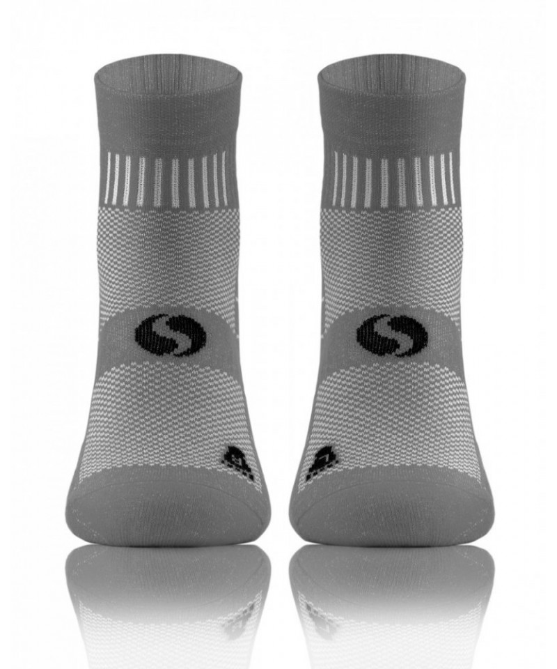 Sesto Senso Frotte Sport Socks šedé Ponožky, 43-47, szary