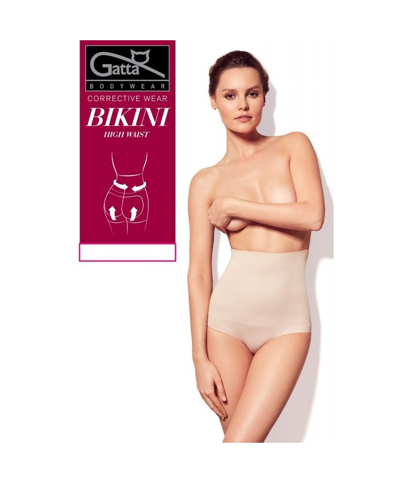 Gatta 1464s Bikini high waist Tvarující kalhotky, S, tělová