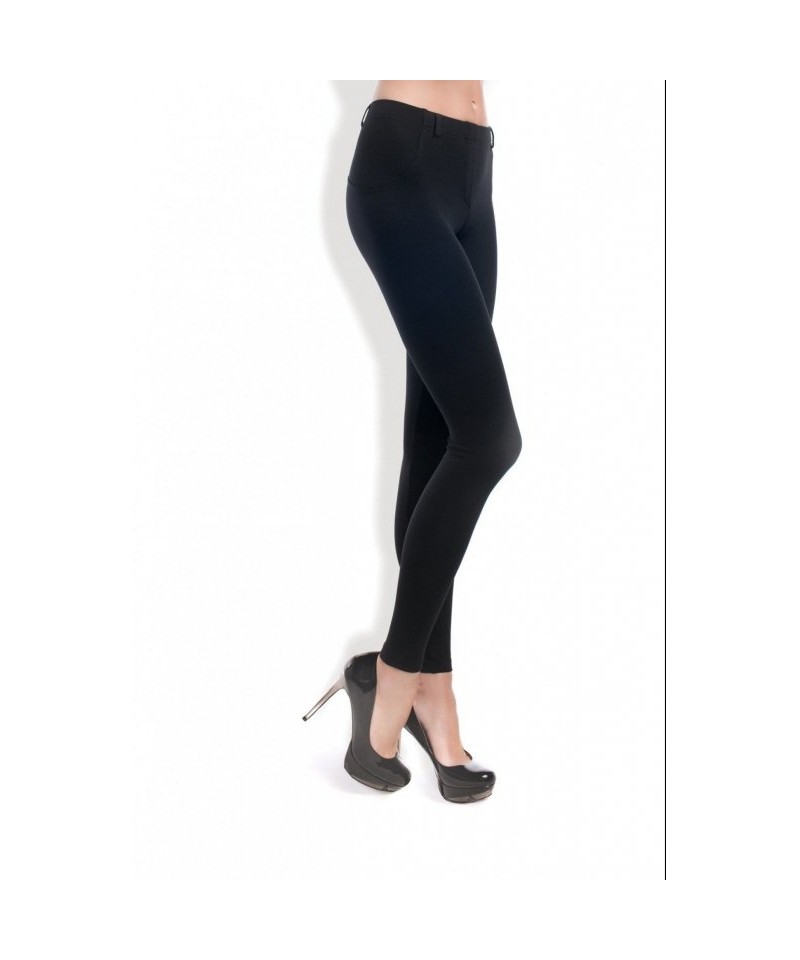 Gatta Skinny hot 4502s Kalhoty, XL, černá