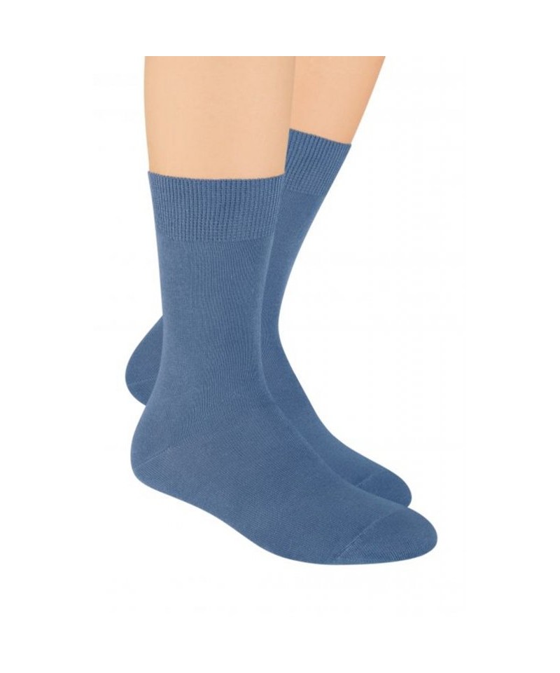 Steven 048 Pánské ponožky, 41/43, modrá