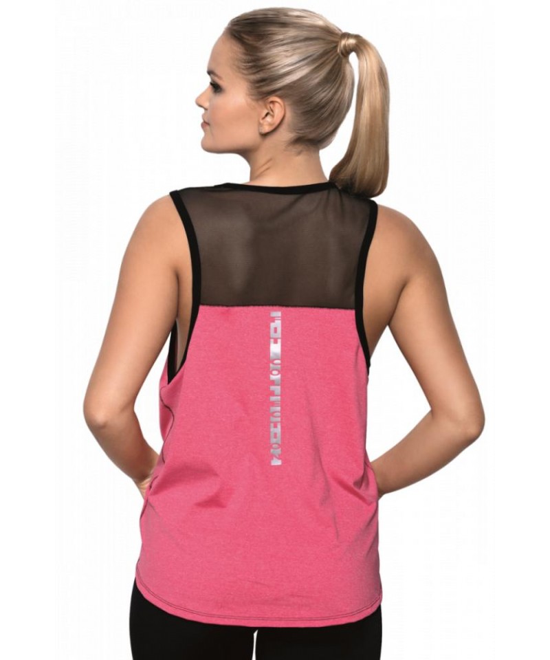 Eldar Fit Abel růžovo-černá Sportovní košilka, XL, růžově-černá