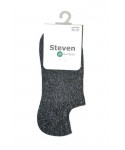 Steven art.100 Bamboo Lurex Kotníkové ponožky