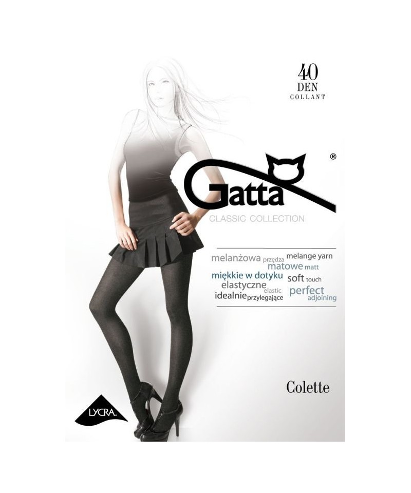 Gatta Colette 01 Punčochové kalhoty, 3, Melanžově