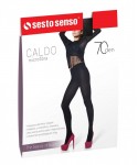 Sesto Senso Caldo XL 70 DEN bordové Punčochové kalhoty