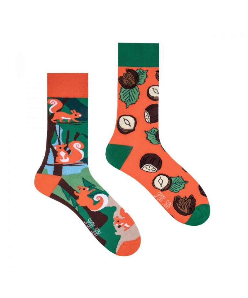 Spox Sox Squirrels Ponožky, 40-43, Více barevná
