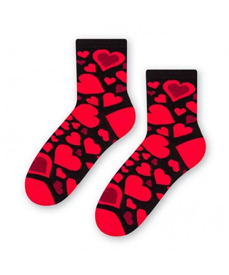 Steven valentýnské 136 015 Dámské ponožky