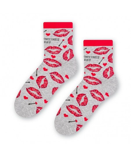 Steven valentýnské 136 011 Dámské ponožky