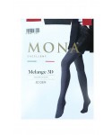 Mona Melange 3D 50 den Punčochové kalhoty 5XL