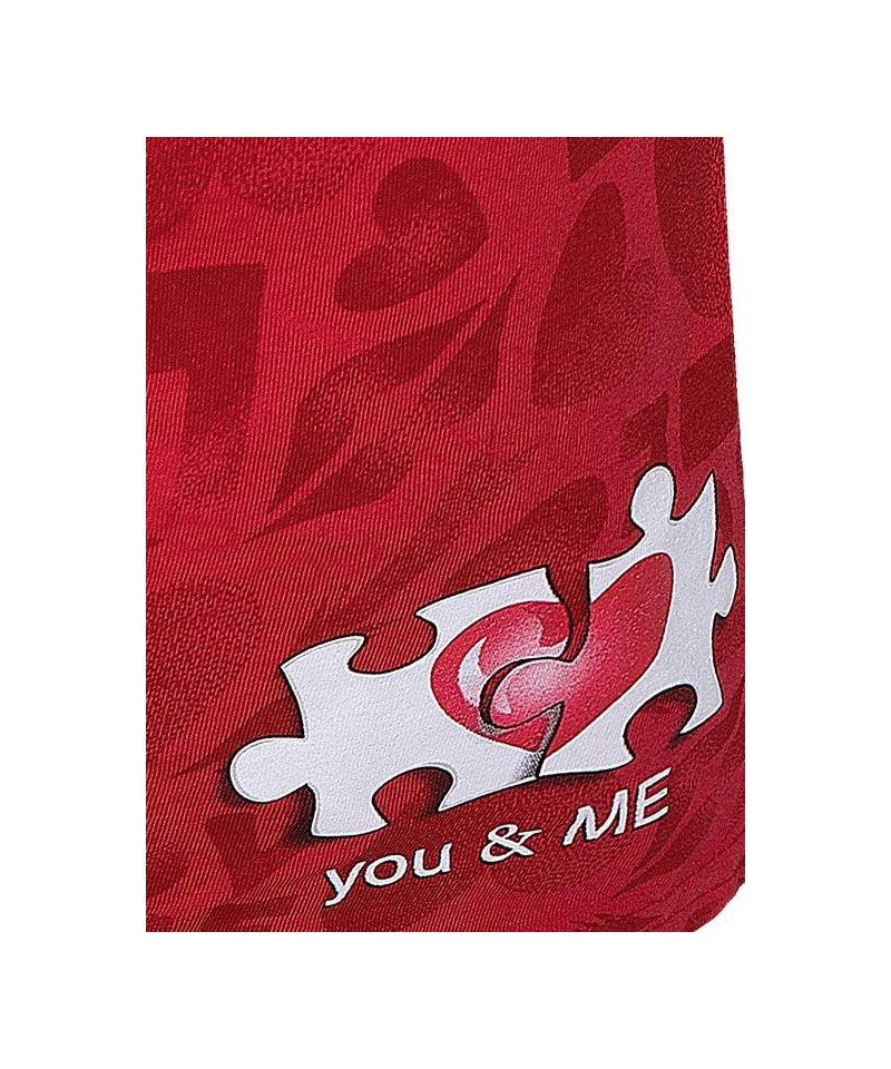 Cornette You &amp Me 2 015/09 červené Pánské boxerky, XL, červená