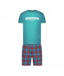 Henderson Lid 38874 tyrkysové Pánské pyžamo