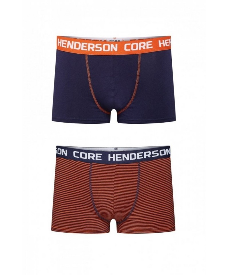 Henderson Loyd 38837-MLC 2ks Pánské boxerky, XXL, modro-oranžová
