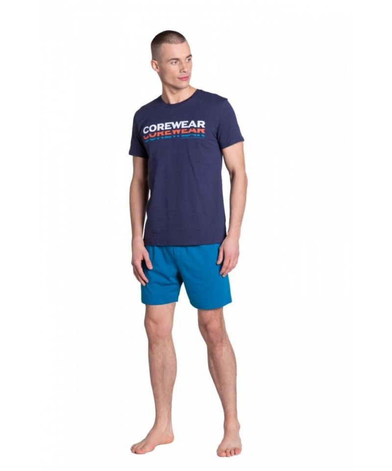 Henderson Lark 38870-59X Pánské pyžamo, XXL, modro-modrá
