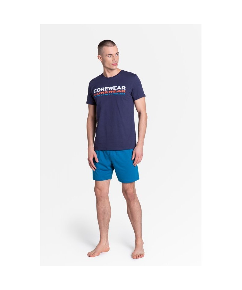 Henderson Lark 38870-59X Pánské pyžamo, M, modro-modrá