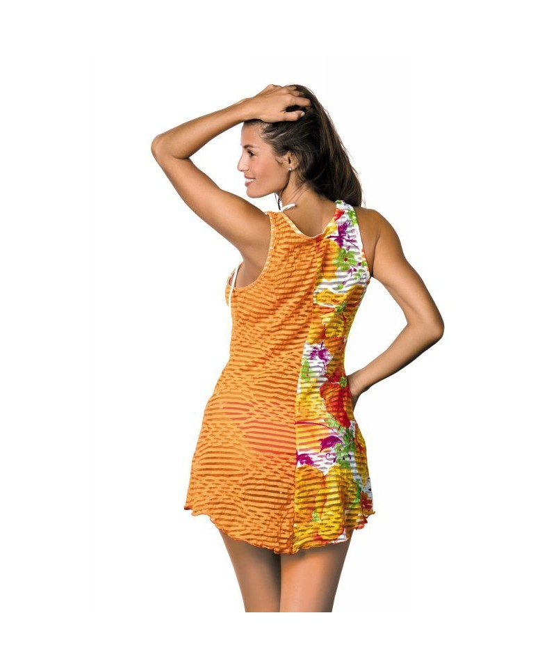 Marko Jenna Incas M-416 (1) Plážové šaty, L, oranžová