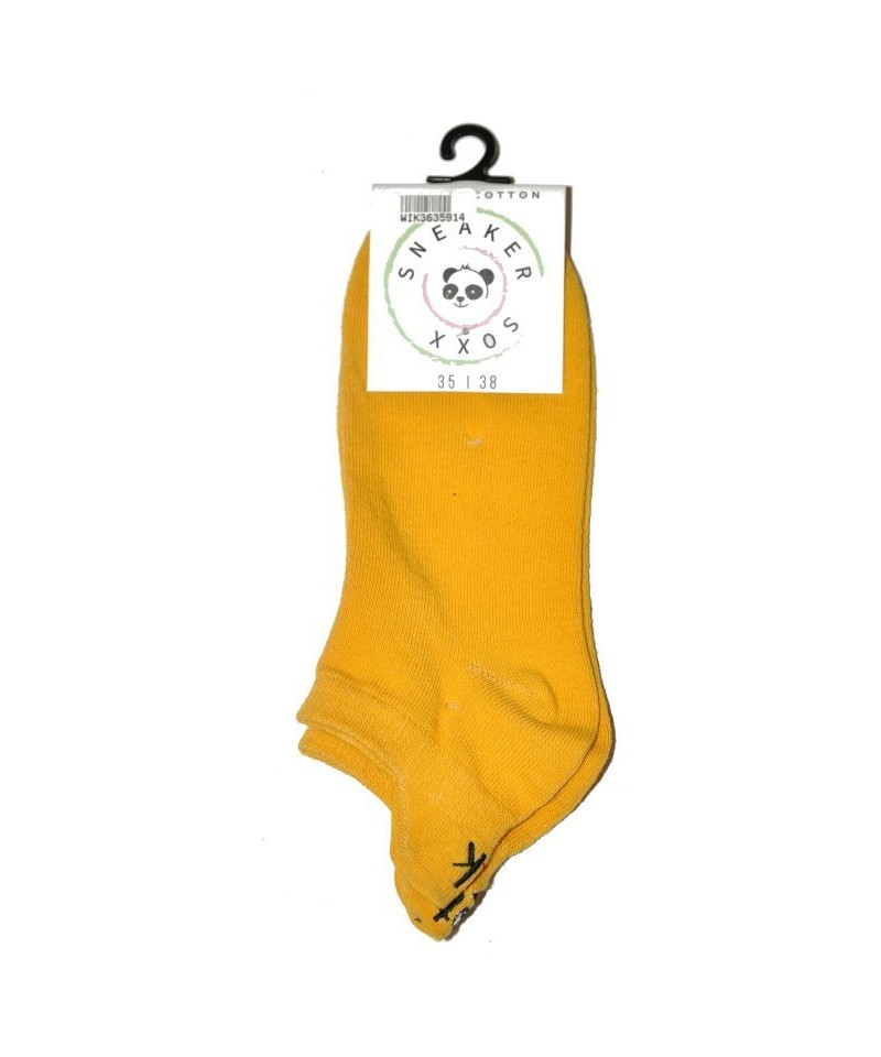 WiK 36359 Sneaker Soxx Kotníkové ponožky, 35-38, žlutá
