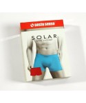 Sesto Senso Solar červené Pánské boxerky bezešvé