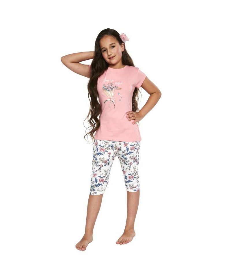 Cornette Perfect 490/88 Dívčí pyžamo, 86/92, růžová