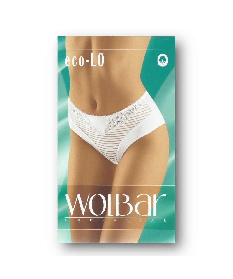 Wol-Bar Eco-Lo bílé Kalhotky, XL, bílá