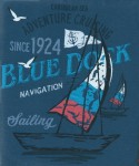 Cornette Blue Dock 790/96 Jeans Chlapecké pyžamo