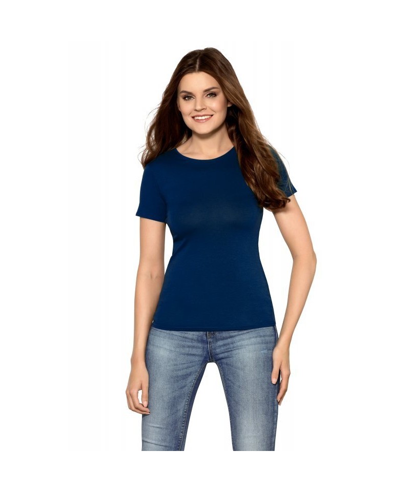 Babell Claudia tmavě modré Dámské tričko, XL, modrá