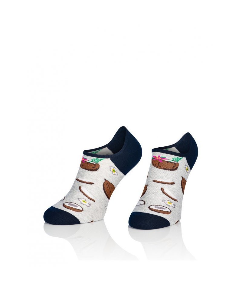 Intenso 037 Luxury Soft Cotton Unisex Kotníkové ponožky, 38-40, tyrkysová