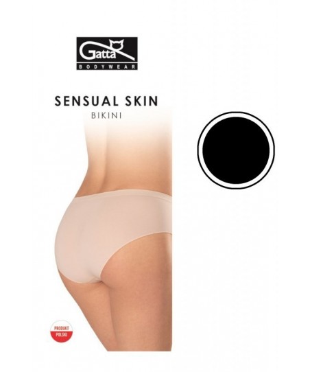 Gatta Sensual skin Bikini 1646 černé Kalhotky