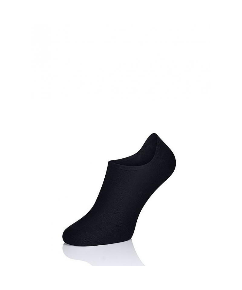 Intenso 006 Luxury Soft Cotton Pánské kotníkové ponožky, 41-43, melanž tmavá