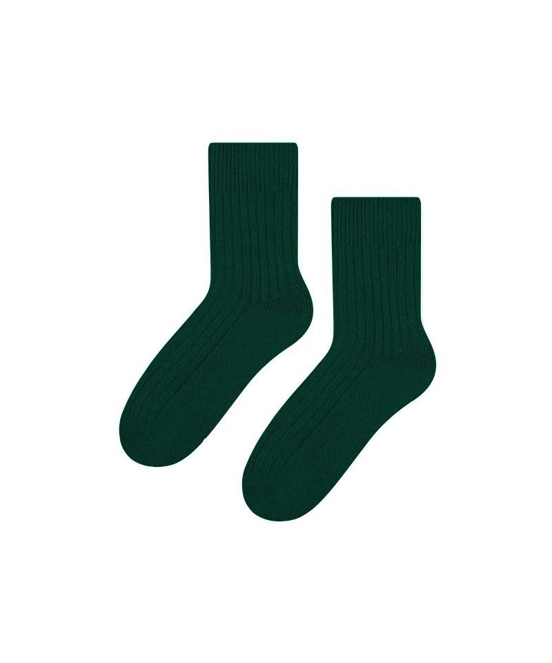 Steven art.093 vlněné Pánské ponožky, 44-46, zelená