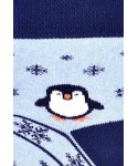 Steven 154 021 tučňáci modré Dětské ponožky