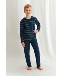 Taro Harry 2622 tmavě modré Chlapecké pyžamo