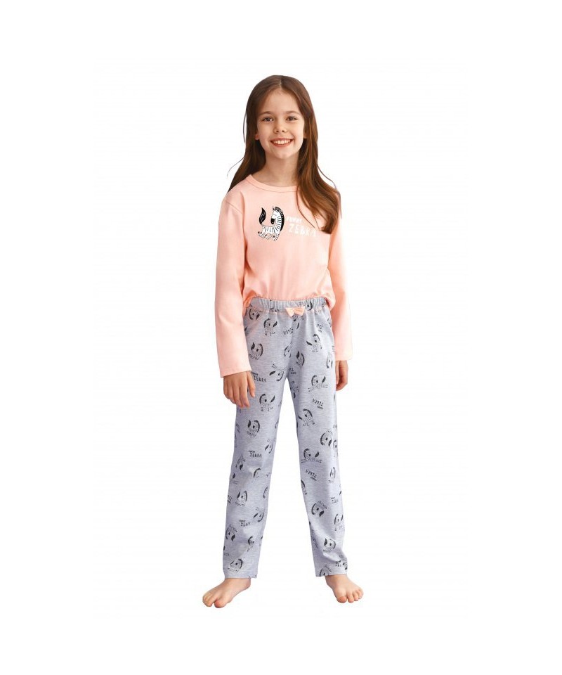 Taro Sarah 2615 růžové Dívčí pyžamo, 116, růžová