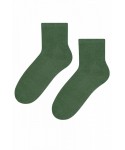 Steven 037 tmavě olivové Dámské ponožky