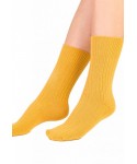 Steven vlněné 093 žluté Dámské ponožky
