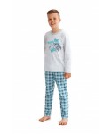 Taro Mario 2650 šedé Chlapecké pyžamo