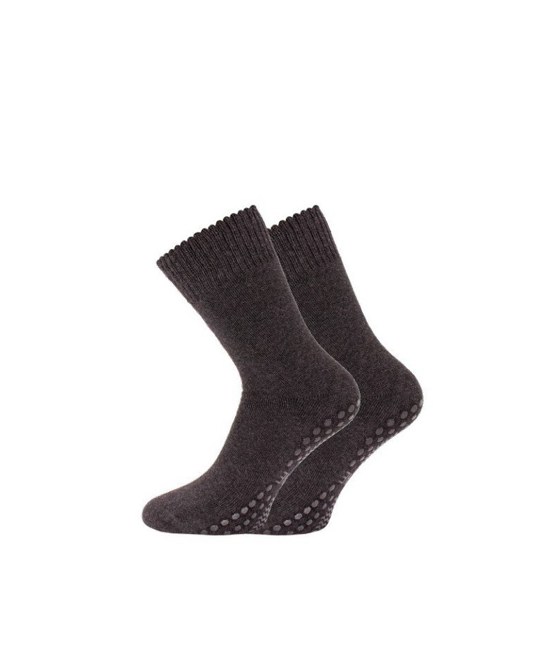 WiK 38393 Thermo ABS Cotton Dámské ponožky, 35-38, černá