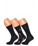Cornette Premium A48 vánoční A'3 Pánské ponožky