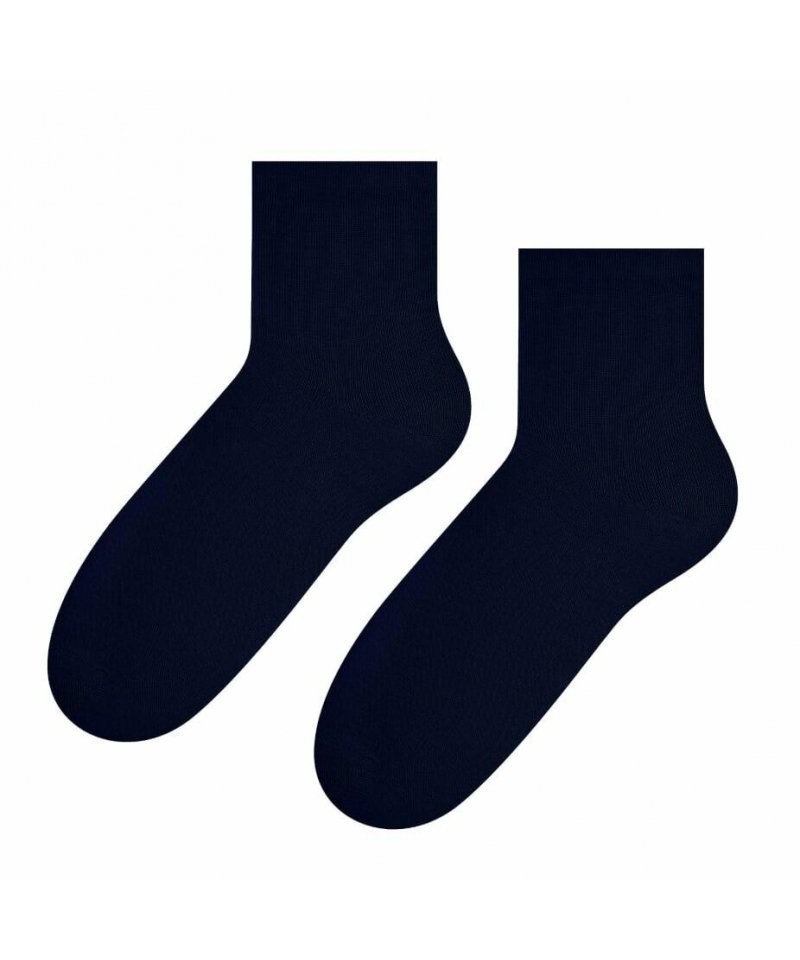 Steven 037 černé Dámské ponožky, 35/37, černá