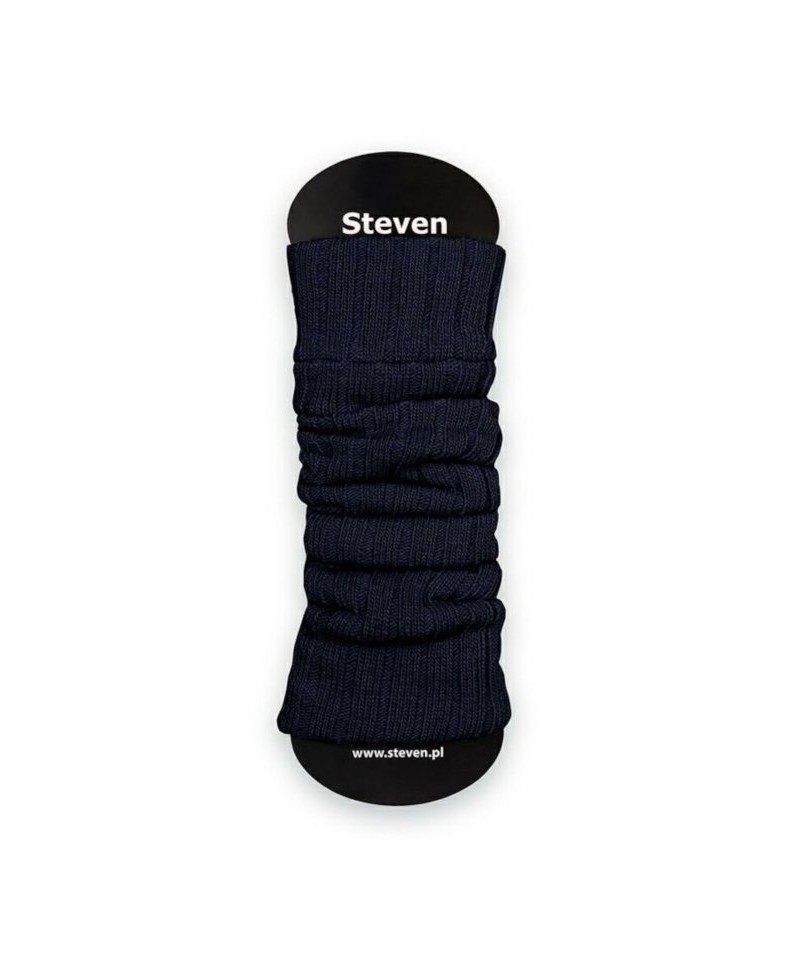 Steven 068 vlněné tmavě modré Návleky, one size, modrá