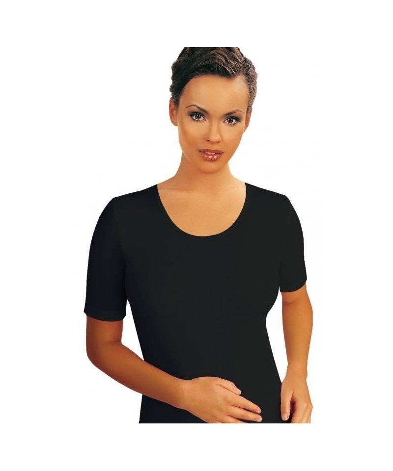 Emili Nina černé plus Dámské tričko, 3XL, černá