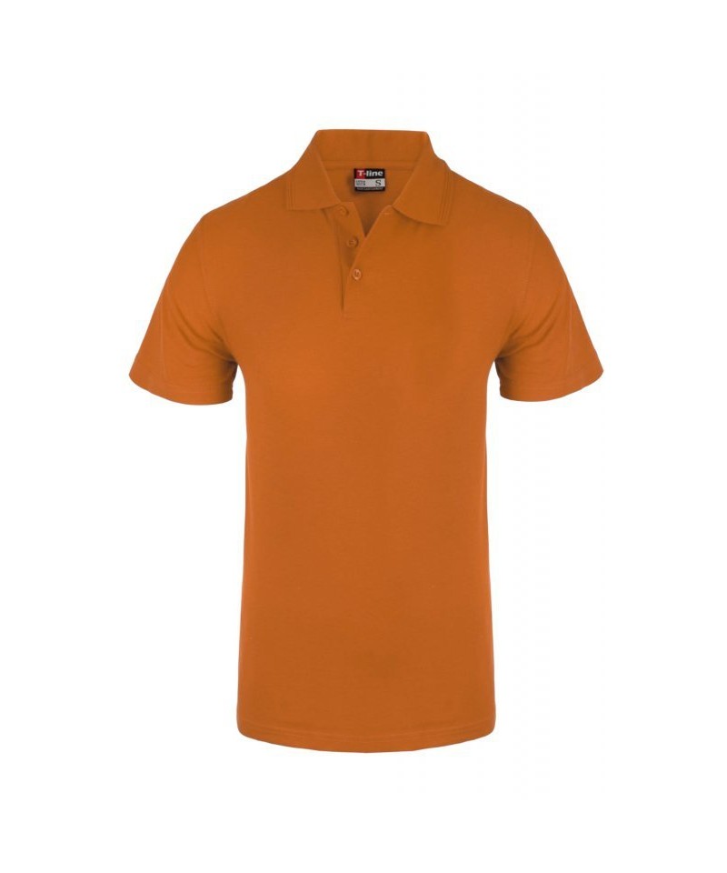 Levně Henderson 19406 oranžové Pánské tričko polo, M, oranžová