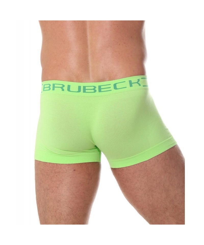 Brubeck BX 10050A zelené Pánské boxerky, S, zelená