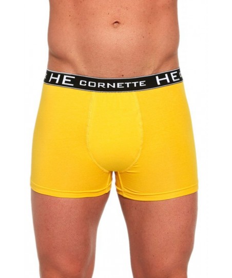 Cornette High emotion 503 žluté Pánské boxerky