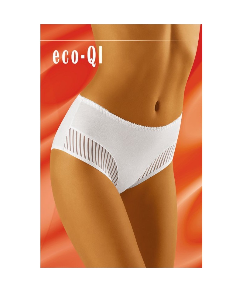 Wol-Bar Eco-QI bílé Kalhotky, M, bílá